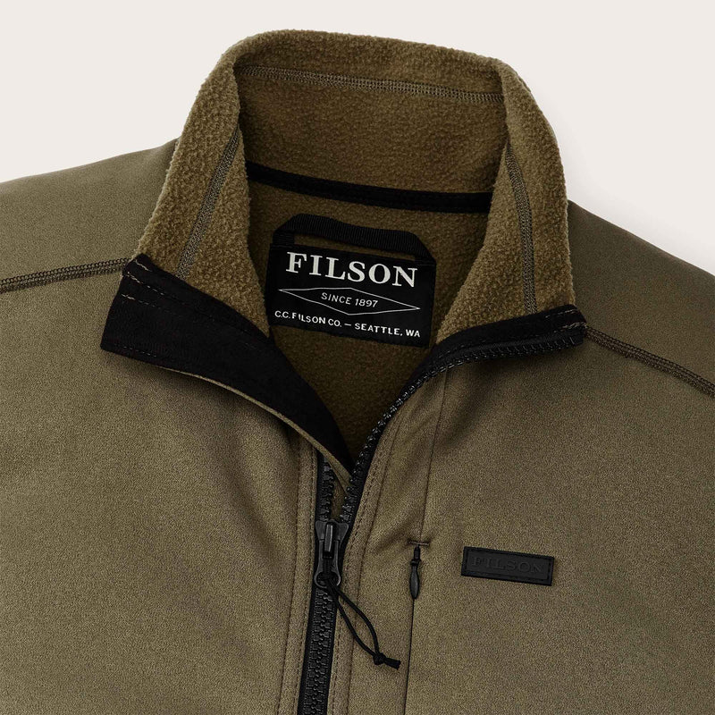 Granite ridge fleece vest di Filson | Field olive (Green)