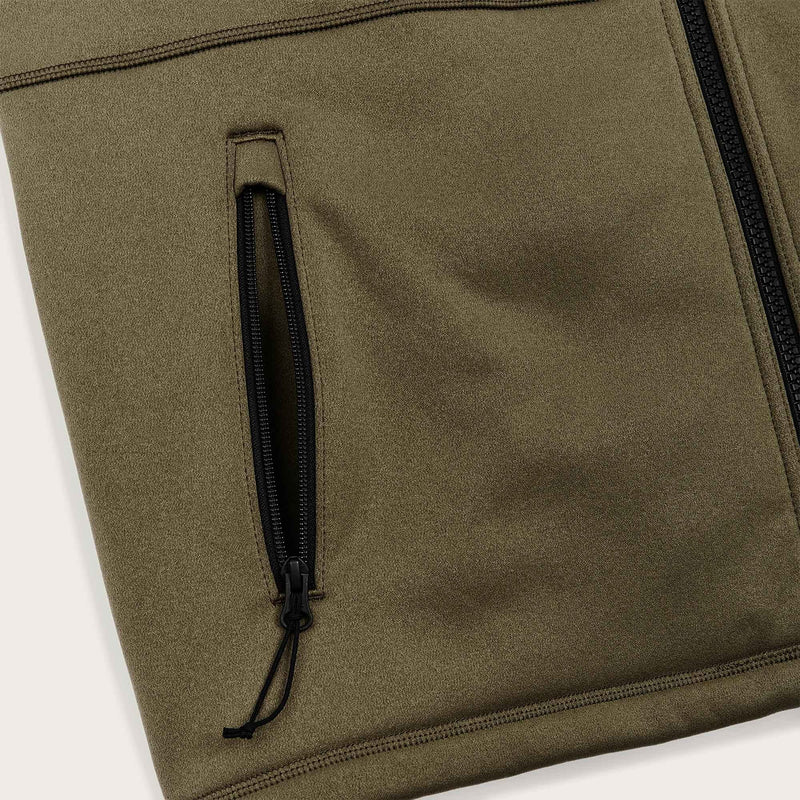 Granite ridge fleece vest di Filson | Field olive (Green)