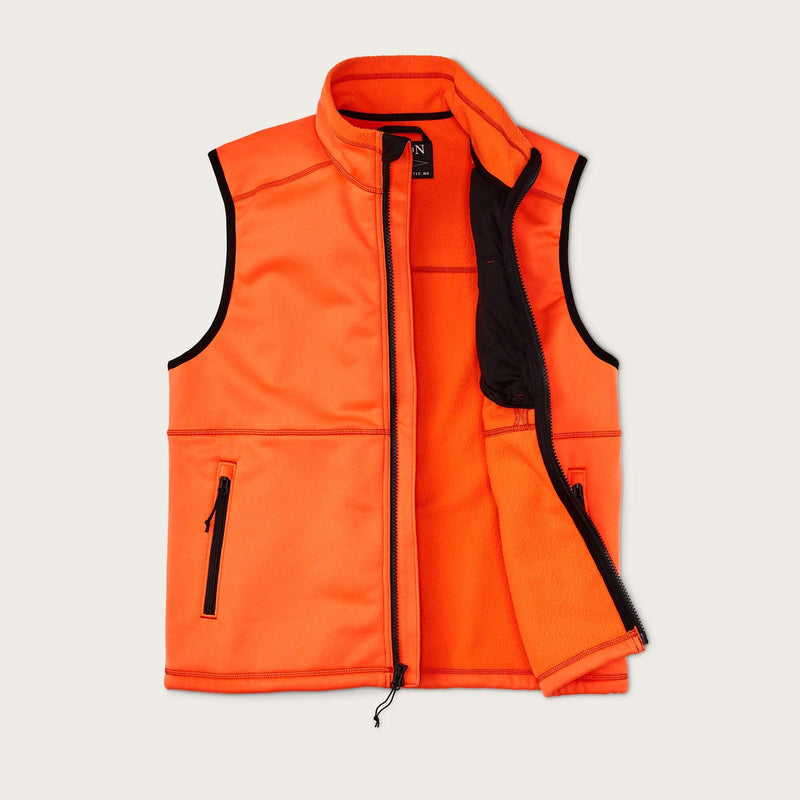 Granite spire fleece vest di Filson | Flame (Orange)