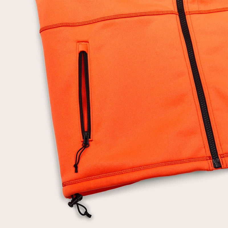 Granite spire fleece vest di Filson | Flame (Orange)