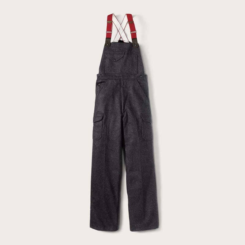 Mackinaw wool bibs par Filson | Charcoal (Grey)