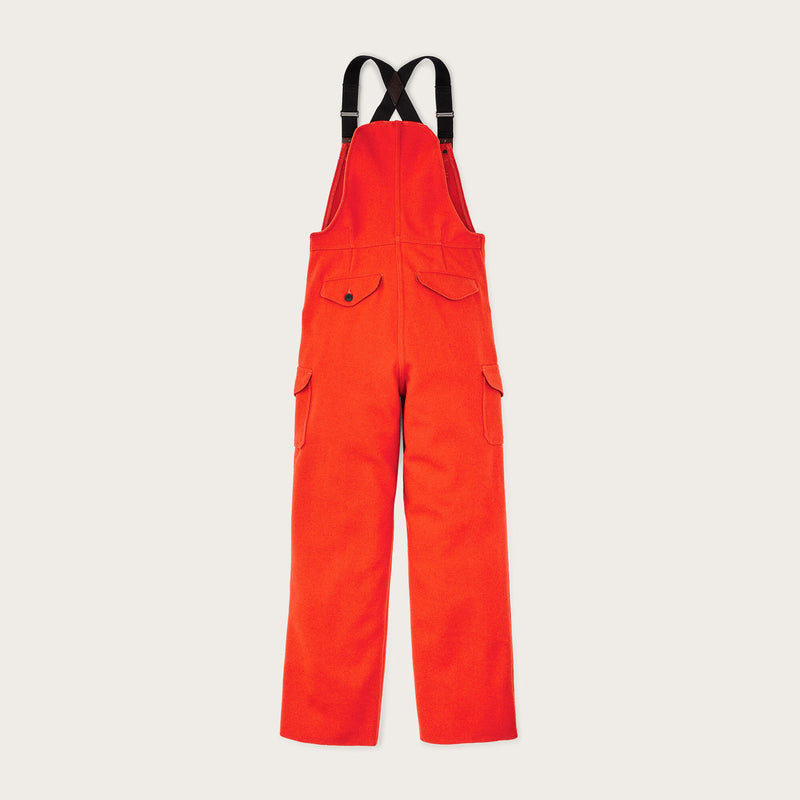 Mackinaw wool bibs par Filson | Flame (Orange)