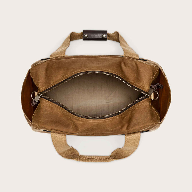 Small tin cloth duffle bag di Filson | Dark tan (Beige)