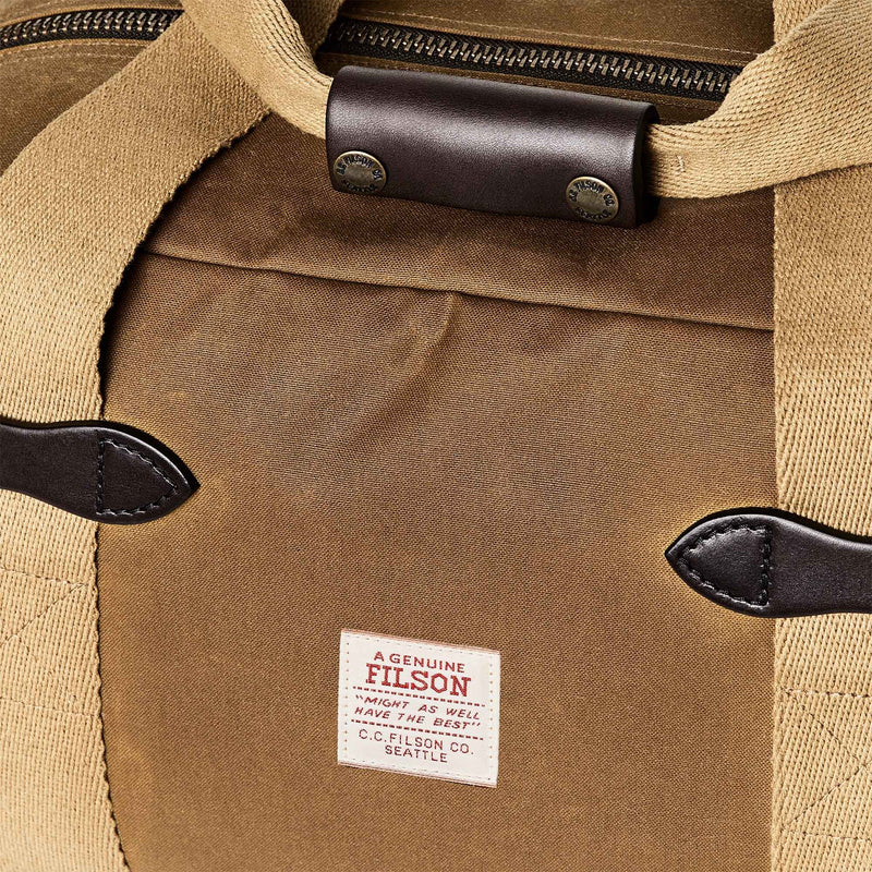 Small tin cloth duffle bag di Filson | Dark tan (Beige)