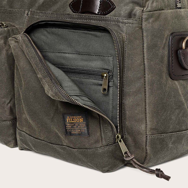 48 hour tin cloth duffle bag by Filson | Otter green (Green)