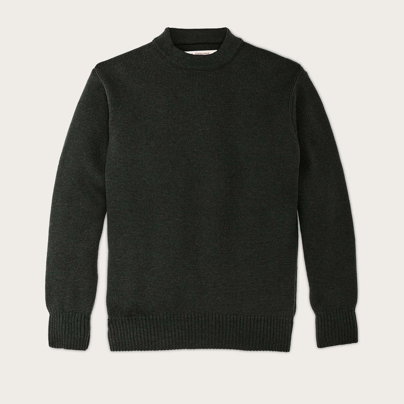Crewneck guide sweater by Filson | Dark timber (Green)