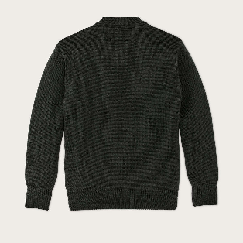 Crewneck guide sweater by Filson | Dark timber (Green)