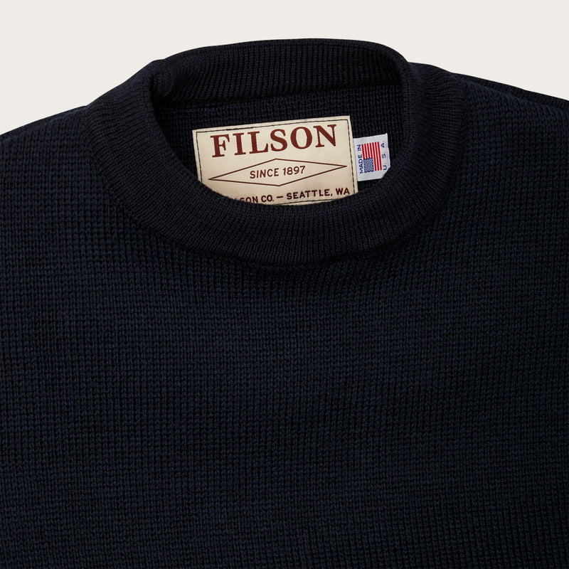 Crewneck guide sweater di Filson | Dark navy (Blue)