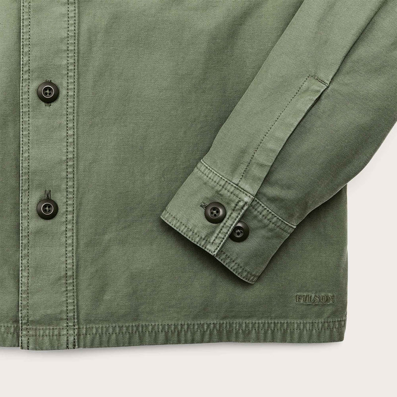 Field jac-shirt di Filson | Washed fatigue green (Green)