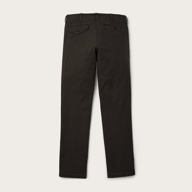 Draftsman canvas pants di Filson | Charcoal (Grey)