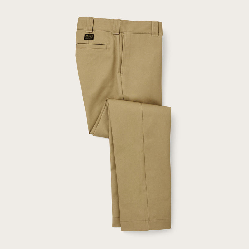 Anchorage work pants di Filson | Gray khaki (Beige)