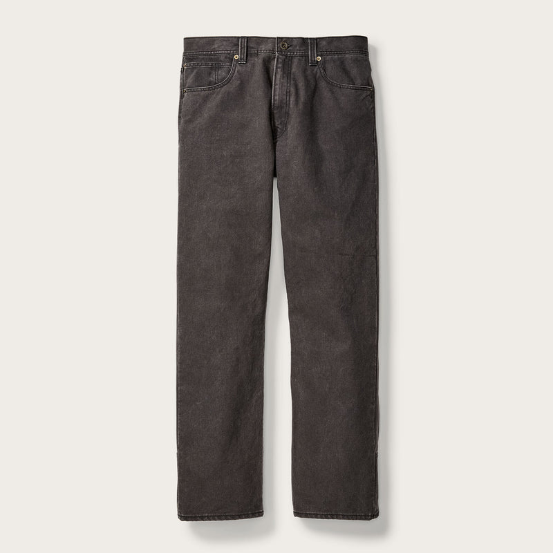 Dry tin 5 pocket pant di Filson | Raven (Black)