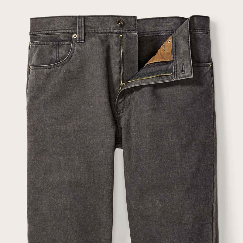 Dry tin 5 pocket pant di Filson | Raven (Black)