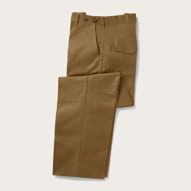 Oil finish double tin cloth pants di Filson | Dark tan (Beige)
