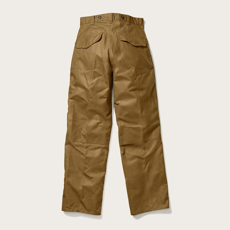 Oil finish double tin cloth pants di Filson | Dark tan (Beige)