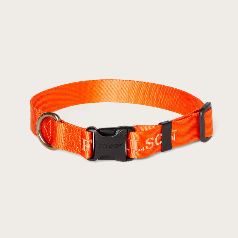 Nylon dog collar von Filson | Flame (Orange)