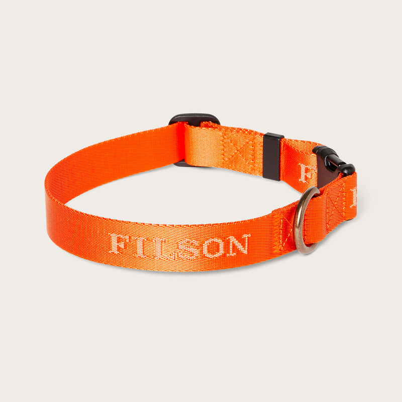 Nylon dog collar von Filson | Flame (Orange)
