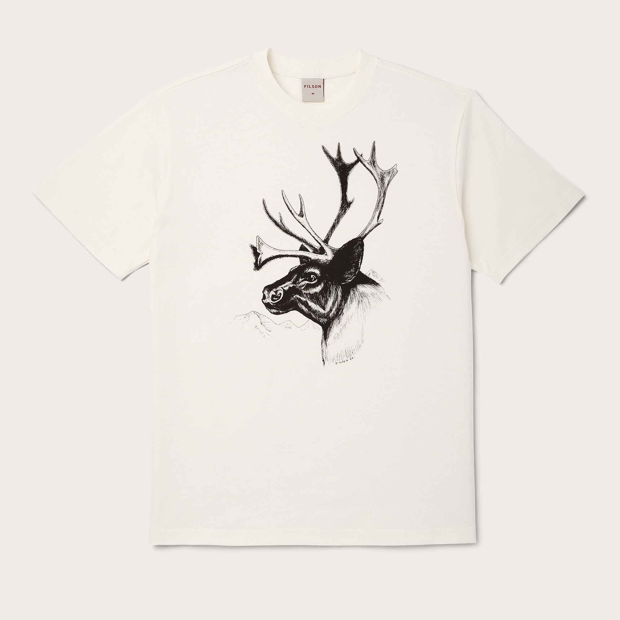 Tシャツ・カットソー Filson T-shirts S/s pioneer graphic t-shirt by Filson | Gold ochre / captain