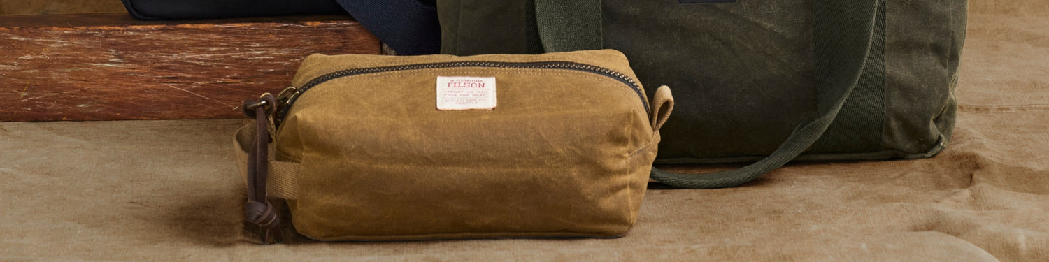 Rugged Twill Travel Kits