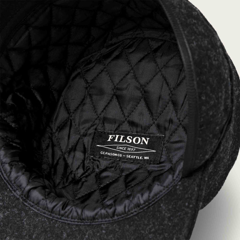 Mackinaw wool cap von Filson | Charcoal (Grey)
