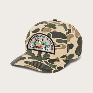 Logger cap by Filson | Tan camo / hunt fish (Multicolor)
