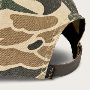 Logger cap by Filson | Tan camo / hunt fish (Multicolor)