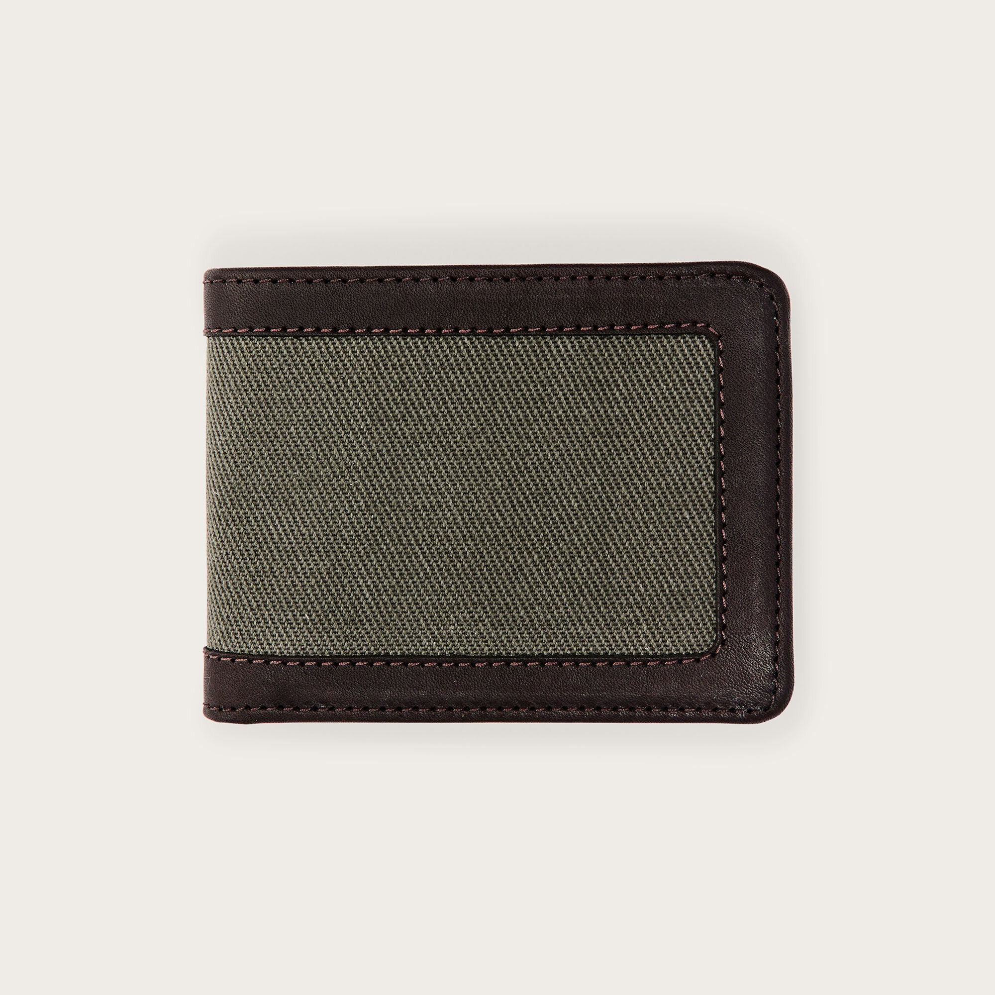 Rugged twill outfitter wallet by Filson | Otter green (Green)