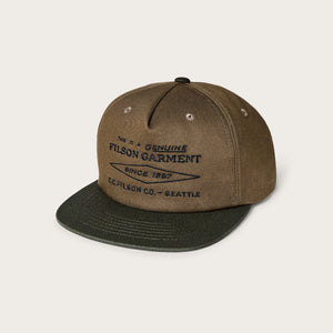 Diamond trucker cap von Filson | Olive (Green)