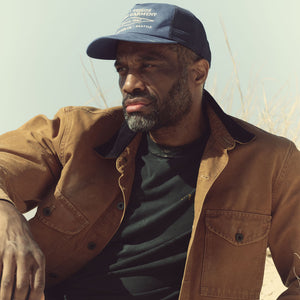 Diamond trucker mesh cap von Filson | Blue (Blue)