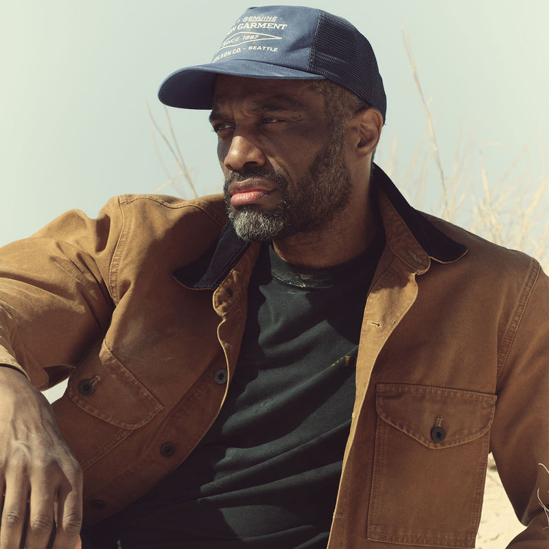 Diamond trucker mesh cap von Filson | Blue (Blue)