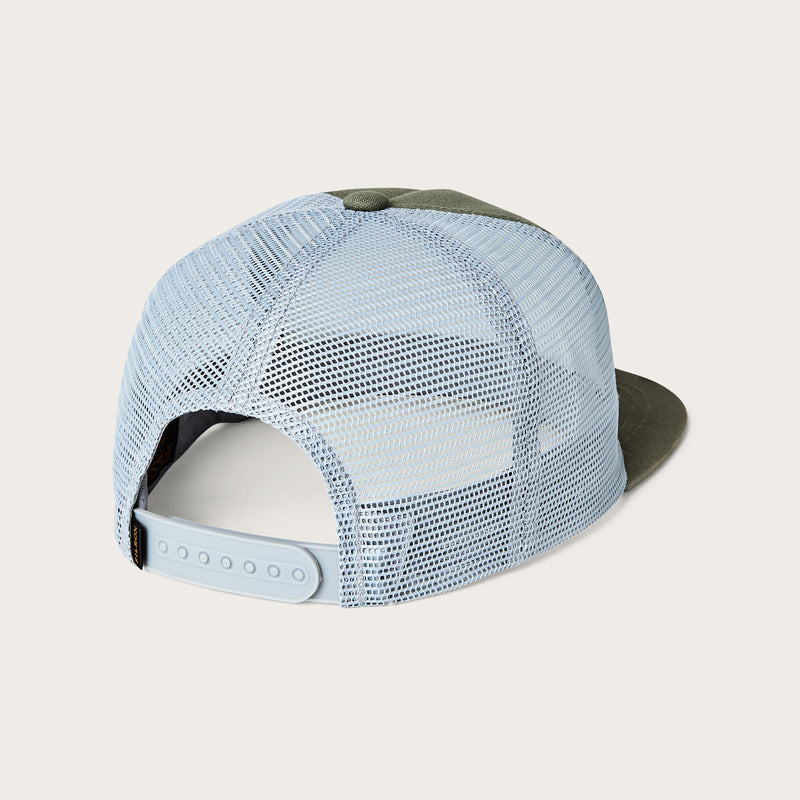 Trout trucker mesh cap von Filson | Dusty pine (Green)