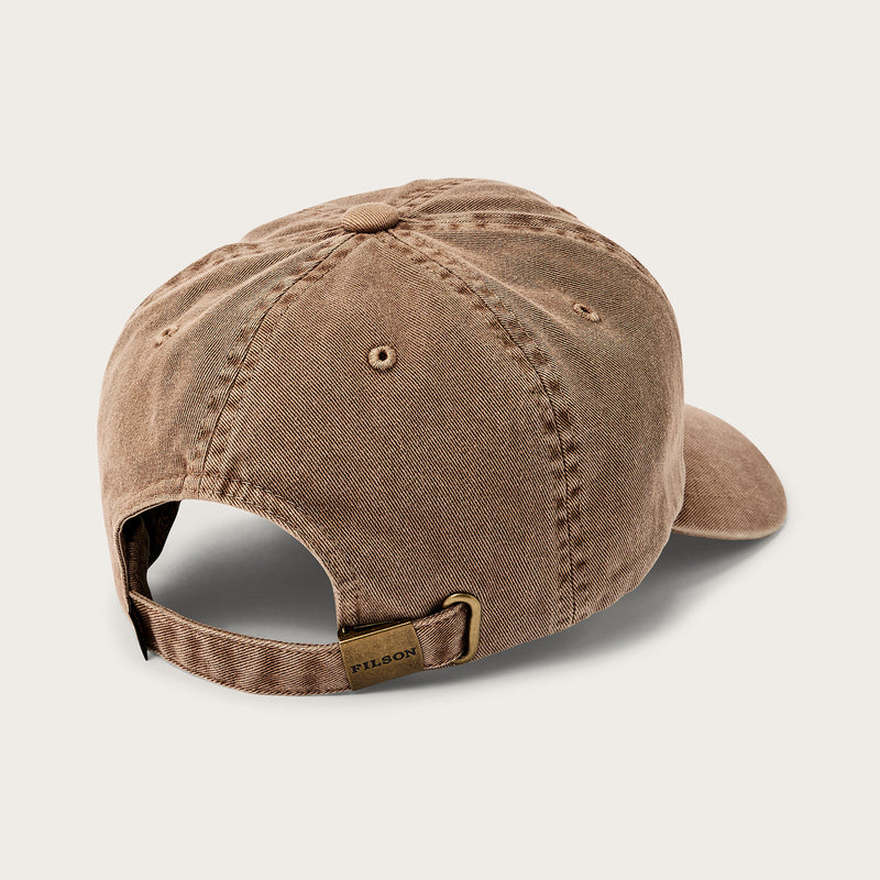 Washed low-profile logger cap by Filson | Washed tan (Beige)