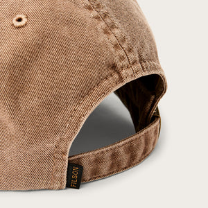 Washed low-profile logger cap by Filson | Washed tan (Beige)