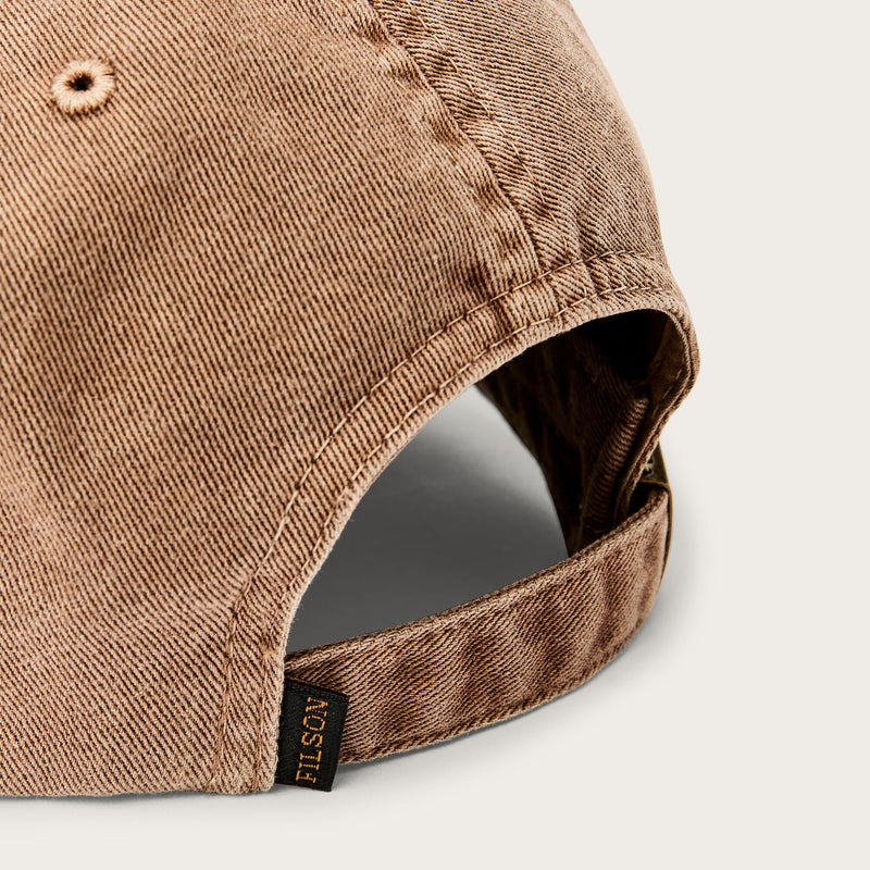 Washed low-profile logger cap by Filson | Washed tan (Beige)