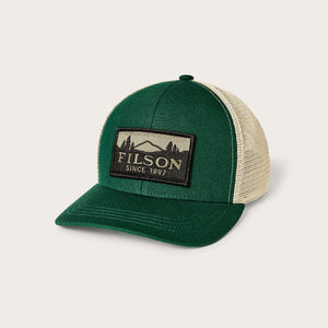 Scenic logger mesh cap di Filson | Pine / brown (Green)