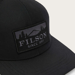 Logger mesh cap von Filson | Black (Black)