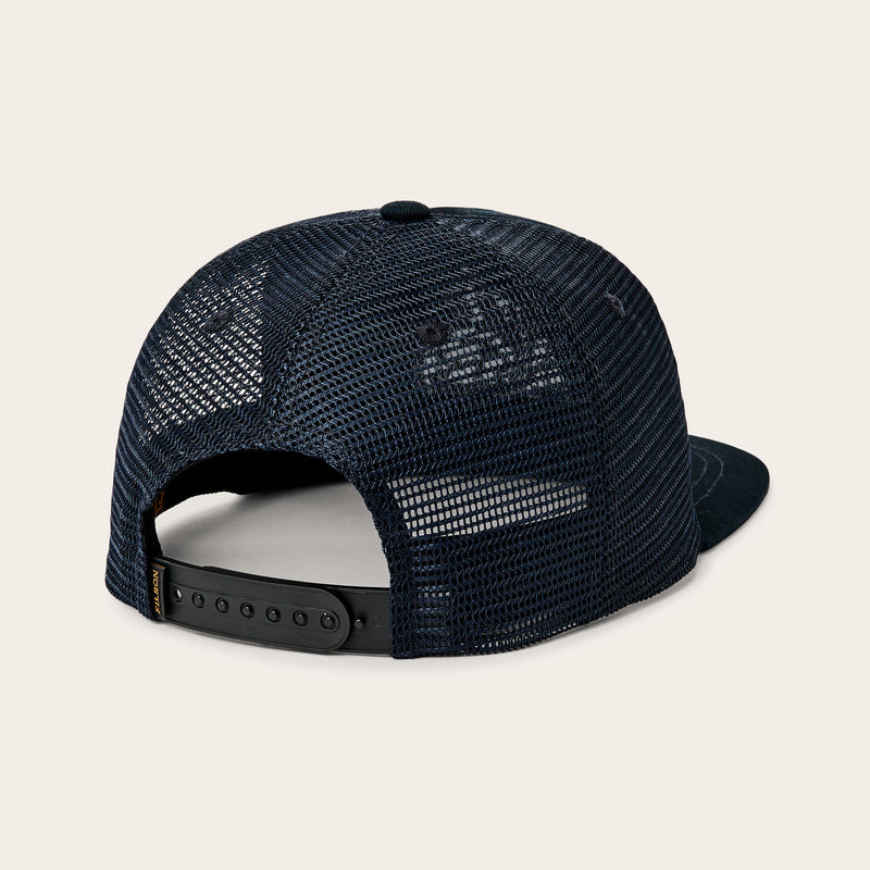 Axe angel trucker mesh cap von Filson | Navy (Blue)