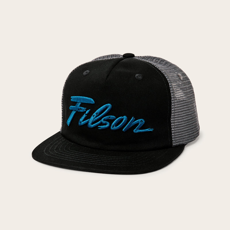 Brush trucker mesh cap by Filson | Black (Black)