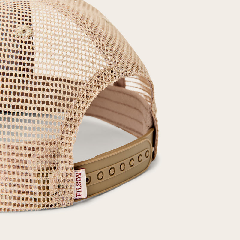 Buck trucker mesh cap by Filson | Tan (Beige)