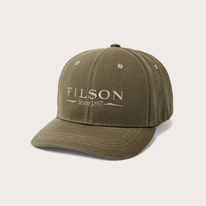 Peavey logger cap by Filson | Military olive (Green)
