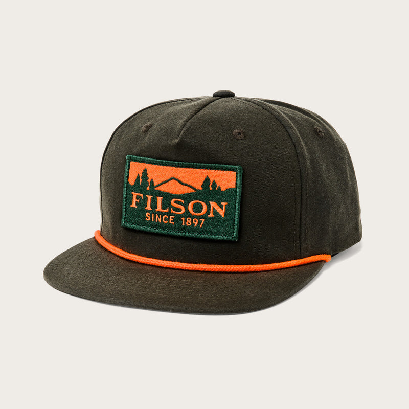 Scenic trucker cap by Filson | Otter green (Green)