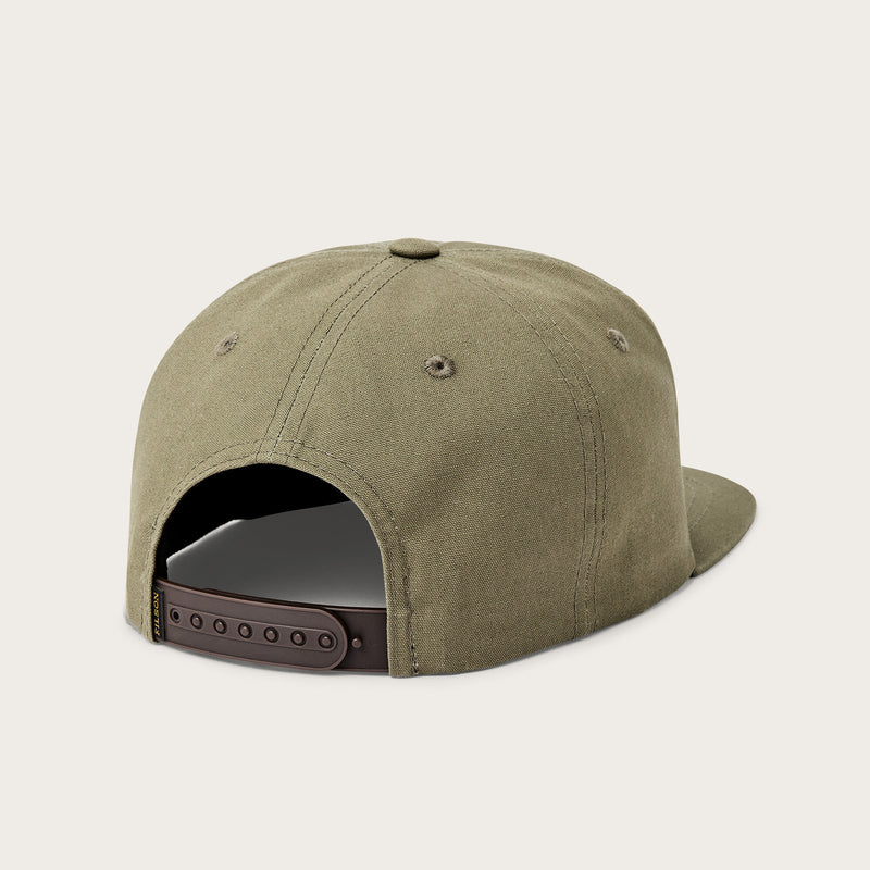 Stencil trucker cap di Filson | Olive (Green)