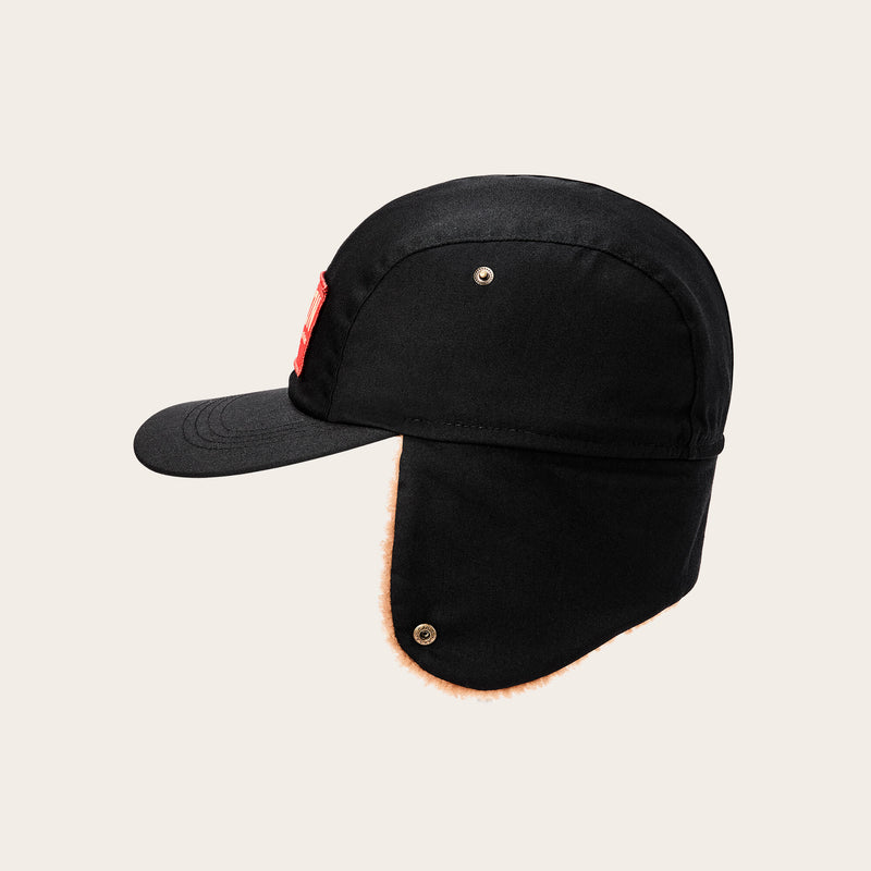 Fleece-lined flap cap by Filson | Black (Black)