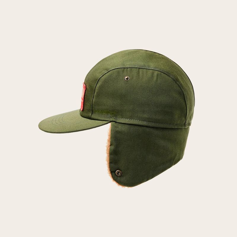 Fleece-lined flap cap von Filson | Otter green (Green)