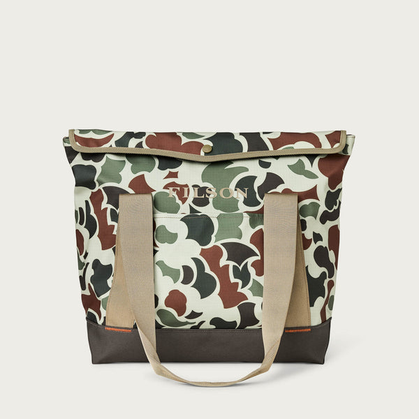All-weather tote bag by Filson | Shrub camo / canteen