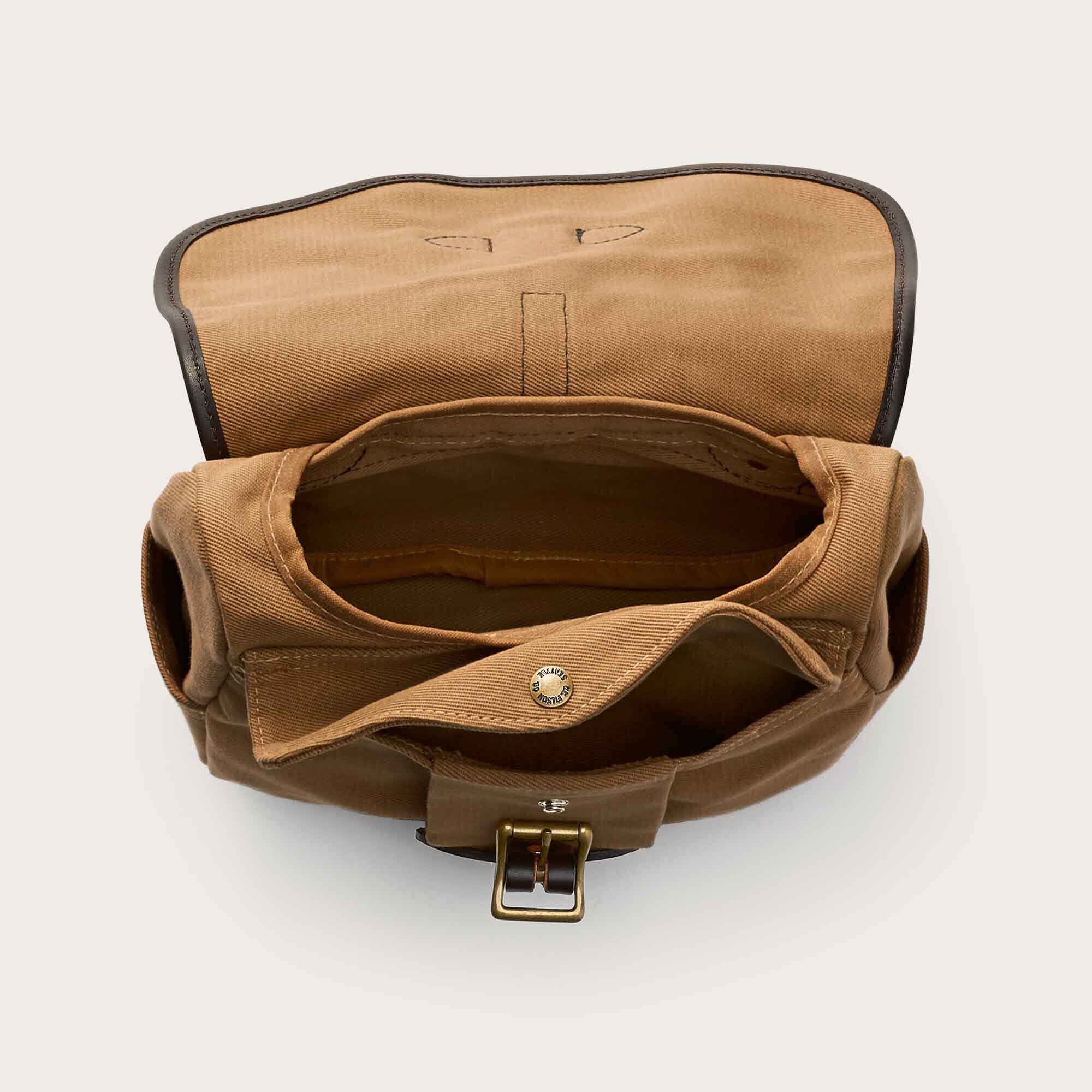 Compact Field Filson Rugged twill small field bag di Filson | Tan (Beige)