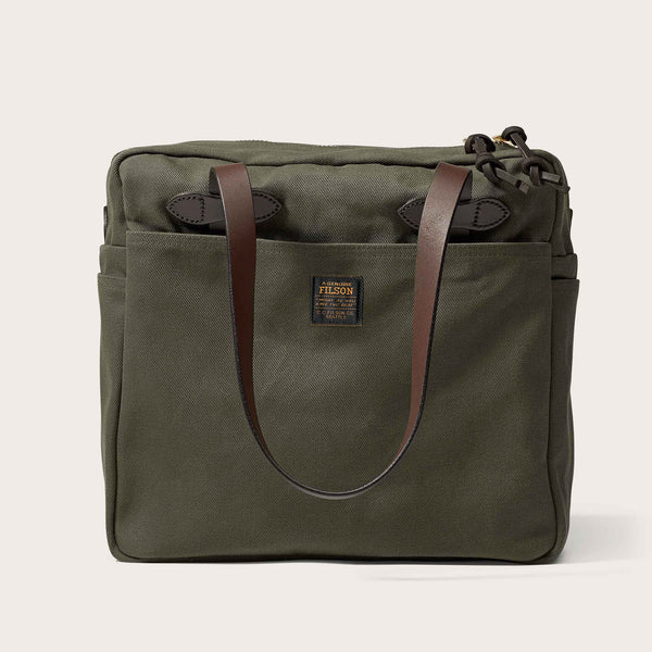 Rugged Twill Large Open Tote Bag | Filson