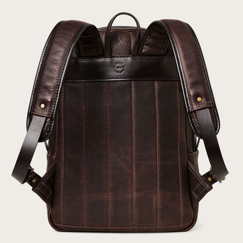 Heritage leather journeyman backpack by Filson | Ballard brown (Brown)