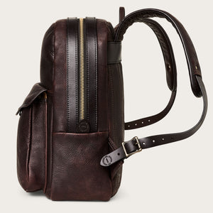 Heritage leather journeyman backpack by Filson | Ballard brown (Brown)