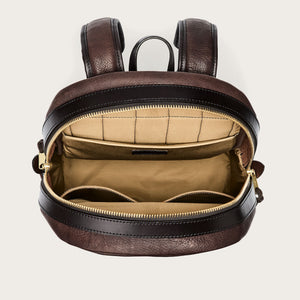 Heritage leather journeyman backpack by Filson | Ballard brown (Brown)